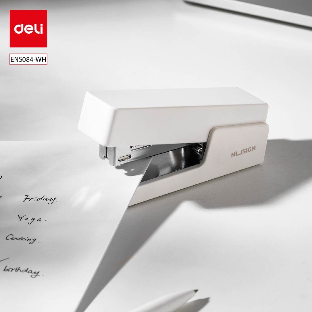 ديلي خرازة مكتبية هيدروليك - 25 صفحة - كبسة - 24/6 & 26/6 - (أبيض - رمادي - زهري - أخضر) - ENS084